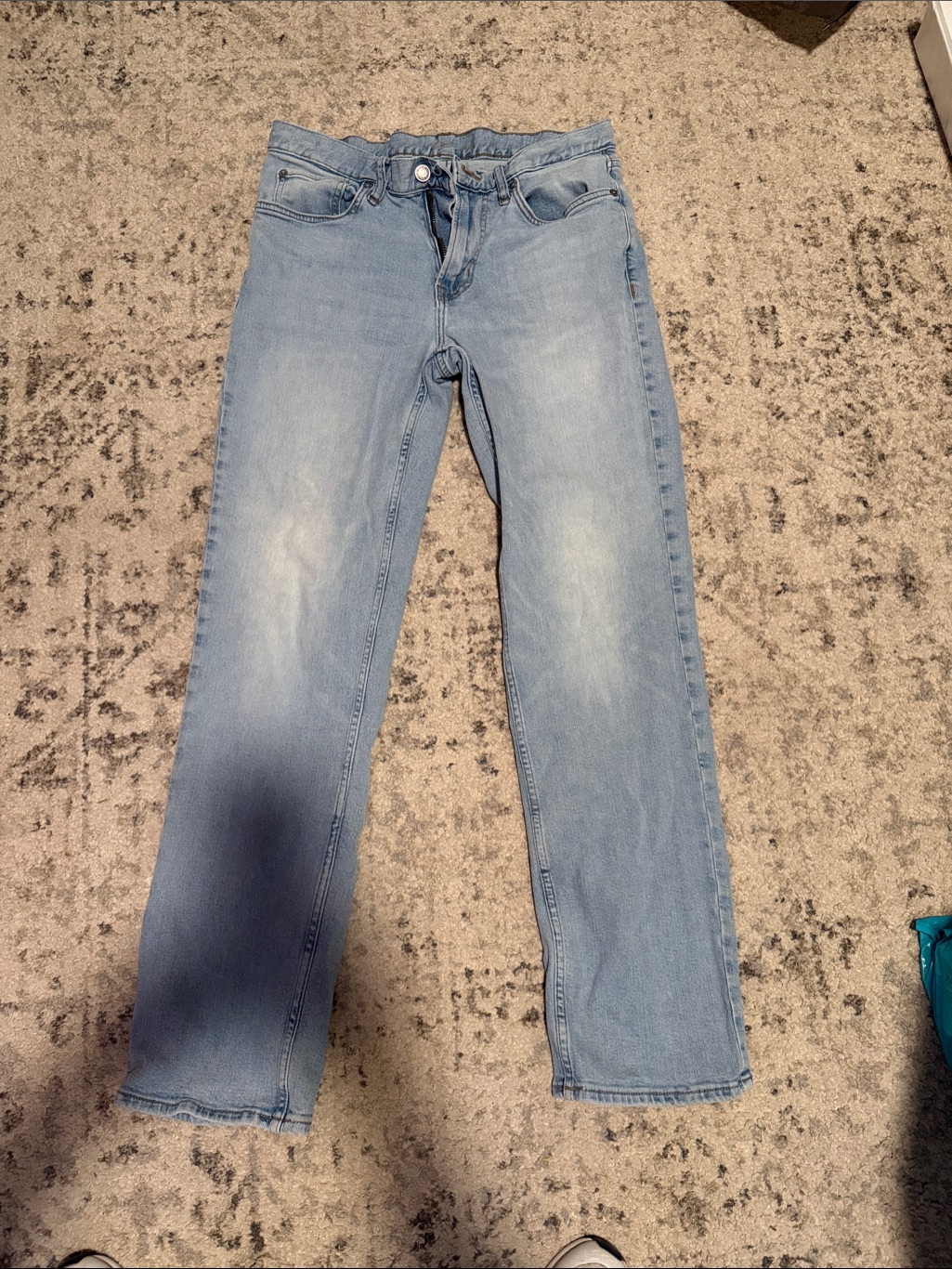 Old Navy Light Blue Men's Straight Jeans 30x32
